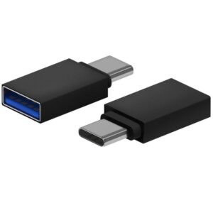 Adaptador USB 3.2 Aisens A108-0717/ USB Hembra - USB Tipo-C Macho/ Negro 8436574708653 A108-0717 AIS-ADP A108-0717
