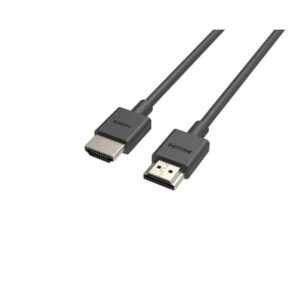 Cable HDMI 4K Philips SWV5702/ HDMI Macho - HDMI Macho/ 2m/ Certificado/ Negro 4895229129955 SWV5702/00 PHIL-CAB HDMI SWV5702
