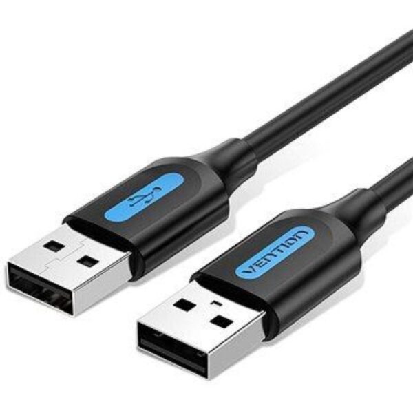 Cable USB 2.0 Vention COJBI/ USB Macho - USB Macho/ 480Mbps/ 3m/ Negro 6922794748477 COJBI VEN-CAB COJBI