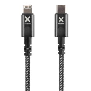 Cable USB Tipo-C Lightning Xtorm CX2041/ USB Tipo-C Macho - Lightning Macho/ Hasta 60W/ 480Mbps/ 3m/ Negro 8718182274868 CX2041 XTO-CAB CX2041