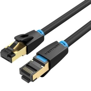 Cable de Red RJ45 SFTP Vention IKABD Cat.8/ 50cm/ Negro 6922794742802 IKABD VEN-CAB IKABD