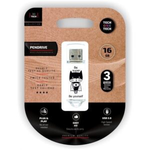 Pendrive 16GB Tech One Tech Be Super USB 2.0 8436546593201 TEC4018-16 TOT-BE SUPER 16GB