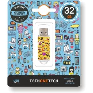 Pendrive 32GB Tech One Tech Emojis USB 2.0 8436546592402 TEC4501-32 TOT-EMOJIS 32GB
