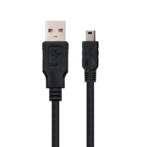 Cable USB 2.0 Nanocable 10.01.0405/ USB Macho - MiniUSB Macho/ 4.5m/ Negro 8433281004412 10.01.0405 NAN-CAB 10 01 0405