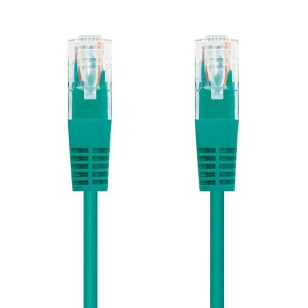Cable de Red RJ45 UTP Nanocable 10.20.0400-L25-GR Cat.6/ 25cm/ Verde 8433281010987 10.20.0400-L25-GR NAN-CAB 10 20 0400-L25-GR