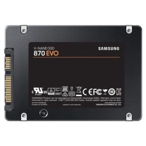 Disco SSD Samsung 870 EVO 2TB/ SATA III/ Full Capacity 8806090545900 MZ-77E2T0B/EU SAM-SSD 870 EVO 2TB SATA