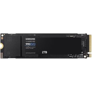 Disco SSD Samsung 990 EVO 2TB/ M.2 2280 PCIe 5.0/ Compatible con PS5 y PC/ Full Capacity 8806095300269 MZ-V9E2T0BW SAM-SSD M2 990 EVO 2TB