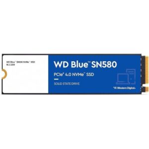 Disco SSD Western Digital WD Blue SN580 2TB/ M.2 2280 PCIe/ Full Capacity 718037902449 WDS200T3B0E WD-SSD WD BL SN580 2TB