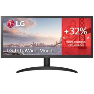 Monitor Profesional Ultrapanorámico LG UltraWide 26WQ500-B 25.7"/ WFHD/ Negro 8806091731418 26WQ500-B LG-M 26WQ500-B