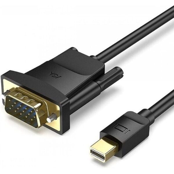 Cable Conversor Vention HFDBF/ Mini DisplayPort Macho - VGA Hembra/ 1m/ Negro 6922794759626 HFDBF VEN-CAB HFDBF