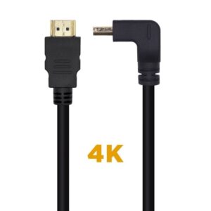 Cable HDMI 2.0 4K Aisens A120-0457/ HDMI Macho - HDMI Macho/ 2m/ Negro 8436574705058 A120-0457 AIS-CAB HDMI A120-0457