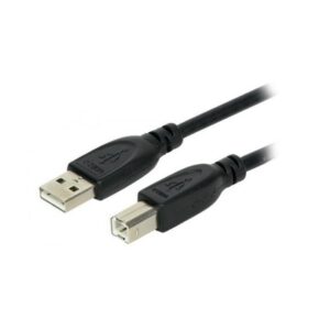 Cable USB 2.0 Impresora 3GO C113/ USB Tipo-B Macho - USB Macho/ 5m/ Negro 8436531553708 C113 3GO-CAB C113