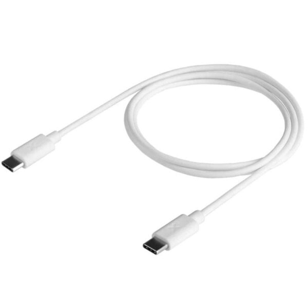 Cable USB Tipo-C Xtorm CE005/ USB Tipo-C Macho - USB Tipo-C Macho/ Hasta 100W/ 10Gbps/ 1m/ Blanco 8718182276602 CE005 XTO-CAB CE005