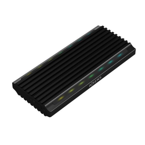 Caja Externa para Disco SSD M.2 SATA/NVMe Aisens ASM2-RGB012B/ USB 3.2/ Sin tornillos 8436574706376 ASM2-RGB012B AIS-CAJA ASM2-RGB012B