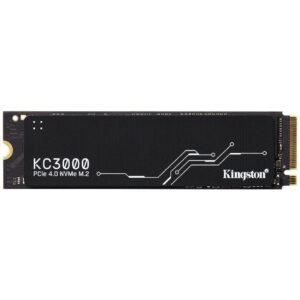 Disco SSD Kingston KC3000 512GB/ M.2 2280 PCIe 4.0/ con Disipador de Calor/ Full Capacity 740617324402 SKC3000S/512G KIN-SSD SKC3000 512GB DS