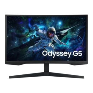 Monitor Gaming Curvo Samsung Odyssey G5 S27CG552EU 27"/ QHD/ 1ms/ 165Hz/ VA/ Negro 8806095337210 LS27CG552EUXEN SAM-M S27CG552EU