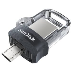 Pendrive 32GB SanDisk Dual m3.0 Ultra USB 3.0/ MicroUSB 619659149598 SDDD3-032G-G46 SND-FLASH DUAL M3 32GB