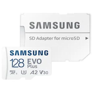 Tarjeta de Memoria Samsung EVO Plus 2021 128GB microSD XC con Adaptador/ Clase 10/ 130MBs 8806092411159 MB-MC128KA/EU SAM-MICROSD EVO P 2021 128GB