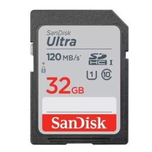 Tarjeta de Memoria SanDisk Ultra 32GB SD HC UHS-I - SDXC/ Clase 10/ 120MBs 619659183813 SDSDUN4-032G-GN6IN SND-SD ULTRA SDHC 32GB