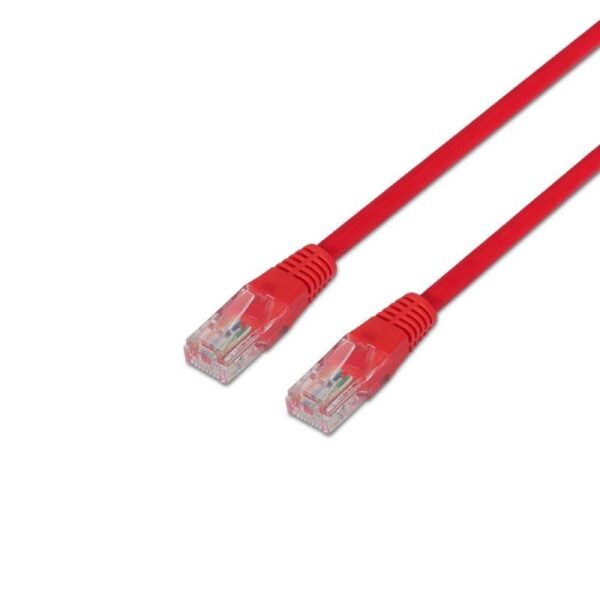 Cable de Red RJ45 UTP Aisens A133-0188 Cat.5e/ 1m/ Rojo 8436574701876 A133-0188 AIS-CAB A133-0188