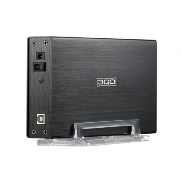 Caja Externa para Disco Duro de 3.5" 3GO HDD35BKIS/ USB 2.0 8436531556600 HDD35BKIS 3GO-CAJA HDD35BKIS