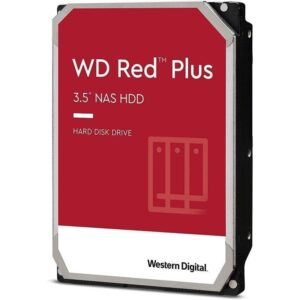 Disco Duro Western Digital WD Red Plus NAS 12TB/ 3.5"/ SATA III/ 256MB WD120EFBX-68B0EN0 WD120EFBX WD-HDD RD PLUS NAS 12TB