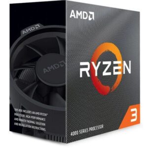 Procesador AMD Ryzen 3-4100 3.80GHz Socket AM4 730143314060 100-100000510BOX AMD-RYZEN 3 4100 3 8GHZ
