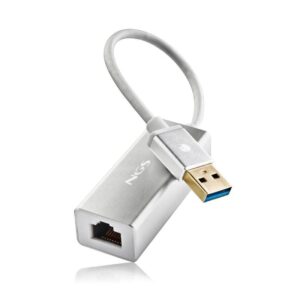Adaptador USB 3.0 - RJ45 NGS Hacker 3.0/ 1000Mbps 8435430621433 HACKER 3.0 NGS-ADP HACKER 3