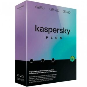 Antivirus Kaspersky Plus/ 5 Dispositivos/ 1 Año 5056244916176 KL1042S5EFS-MSBES KAS-ANTIVI PLUS 5L 1Y
