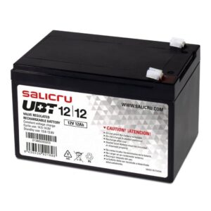 Batería Salicru UBT 12/12 compatible con SAI Salicru según especificaciones 8436035921898 013BS000003 SLC-BAT UBT 12/12