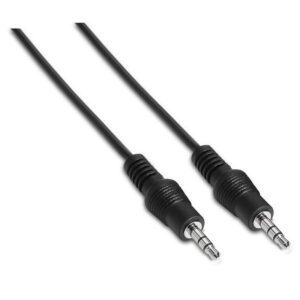 Cable Estéreo Aisens A128-0141/ Jack 3.5 Macho - Jack 3.5 Macho/ Hasta 0.1W/ 30cm/ Negro 8436574701401 A128-0141 AIS-CAB A128-0141