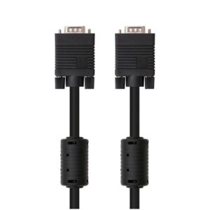 Cable SVGA Nanocable 10.15.0110/ VGA Macho - VGA Macho/ 10m/ Negro 8433281000643 10.15.0110 NAN-CAB 10.15.0110