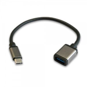 Cable USB 2.0 3GO C136/ USB Tipo-C Macho - USB Hembra/ 20cm/ Negro 8436531559472 C136 3GO-CAB USB C136