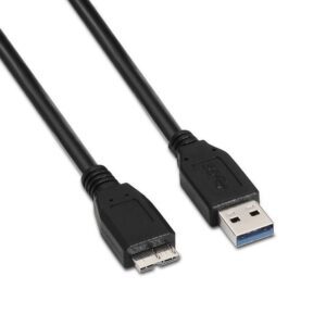 Cable USB 3.0 Aisens A105-0044/ USB Macho - MicroUSB Macho/ Hasta 9W/ 625Mbps/ 2m/ Negro 8436574700435 A105-0044 AIS-CAB A105-0044