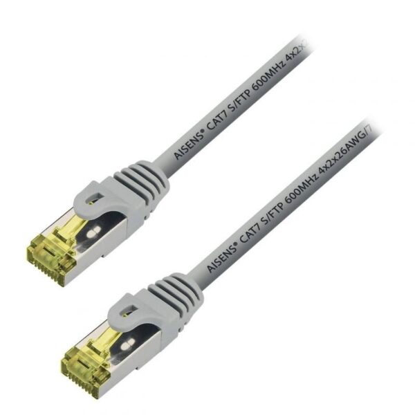 Cable de Red RJ45 S/FTP Aisens A146-0333 Cat.7/ 50cm/ Gris 8436574703863 A146-0333 AIS-CAB A146-0333