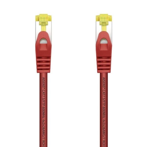 Cable de Red RJ45 SFTP Aisens A146-0470 Cat.7/ 1m/ Rojo 8436574705218 A146-0470 AIS-CAB A146-0470