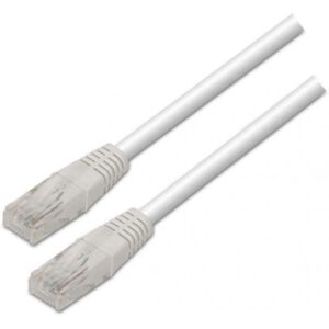 Cable de Red RJ45 UTP Aisens A133-0197/ Cat.5e/ 1m/ Blanco 8436574701968 A133-0197 AIS-CAB A133-0197