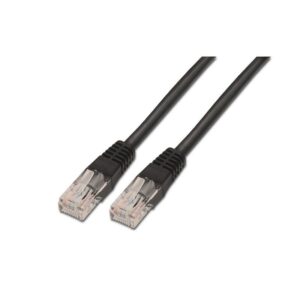 Cable de Red RJ45 UTP Aisens A135-0258/ Cat.6/ 1m/ Negro 8436574702576 A135-0258 AIS-CAB A135-0258
