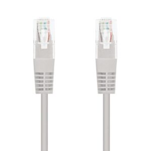 Cable de Red RJ45 UTP Nanocable 10.20.1300 Cat.6/ 50cm/ Gris 8433281004191 10.20.1300 NAN-CAB 10 20 1300