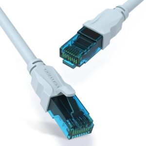 Cable de Red RJ45 UTP Vention VAP-A10-S100 Cat.5e/ 1m/ Azul y Negro 6922794718784 VAP-A10-S100 VEN-CAB VAP-A10-S100