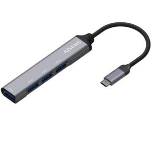 Hub USB Tipo-C Aisens A109-0541/ 4xUSB 8436574706321 A109-0541 AIS-HUB A109-0541