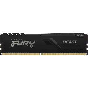 Memoria RAM Kingston FURY Beast 16GB/ DDR4/ 2666MHz/ 1.2V/ CL16/ UDIMM 740617320121 KF426C16BB/16 KIN-FB KF426C16BB 16
