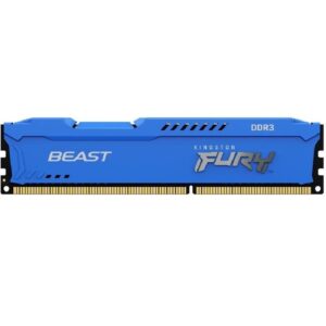 Memoria RAM Kingston FURY Beast 8GB/ DDR3/ 1600MHz/ 1.5V/ CL10/ DIMM 740617318135 KF316C10B/8 KIN-FB KF316C10B 8