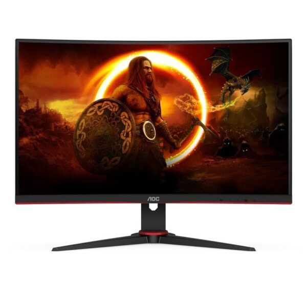 Monitor Gaming Curvo AOC C27G2ZE/BK 27"/ Full HD/ 1ms/ 240Hz/ VA/ Negro y Rojo 4038986187381 C27G2ZE/BK AOC-M C27G2ZE BK