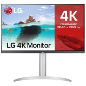 Monitor Profesional LG 27UP85NP-W 27"/ 4K/ Multimedia/ Regulable en altura/ Plata 8806087974850 27UP85NP-W.AEU LG-M 27UP85NP-W V2