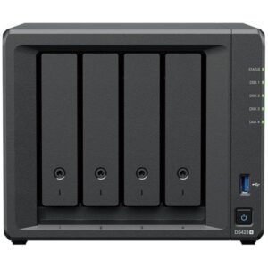 NAS Synology Diskstation DS423+/ 4 Bahías 3.5"- 2.5"/ 2GB DDR4/ Formato Torre 846504005000 DS423+ SYN-NAS DS423+