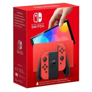 Nintendo Switch Versión OLED Mario Red Edition / Incluye Base/ 2 Mandos Joy-Con 045496453633 SW OLED RD MARIO NIN-CONSOLA SW OLED RD MARIO