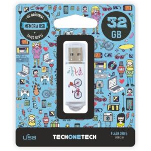 Pendrive 32GB Tech One Tech Be Bike USB 2.0 8436546592143 TEC4005-32 TOT-BE BIKE 32GB