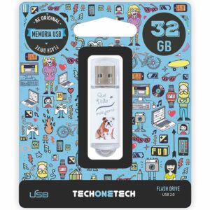 Pendrive 32GB Tech One Tech Que vida mas Perra USB 2.0 8436546592181 TEC4009-32 TOT-QVMP 32GB