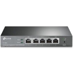 Router VPN SafeStream Gigabit TP-Link Omada TL-R605/ 5 Puertos Multi-WAN 6935364089597 ER605 TPL-ROU TL-R605